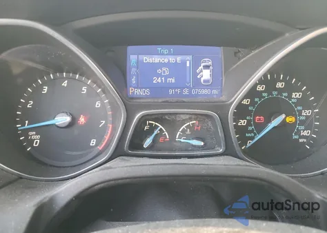 2013 Ford Focus Se из США, поврежденный, VIN 1FADP3F27DL201086